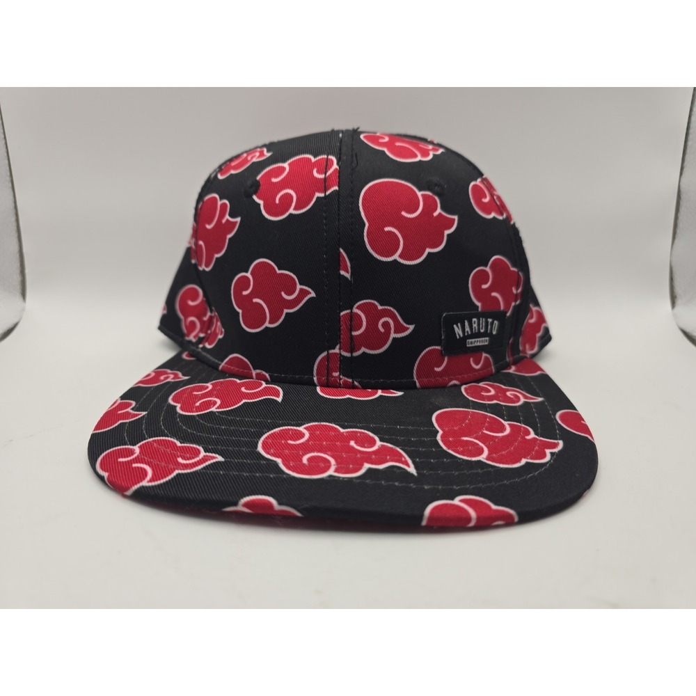 Naruto Shippuden SnapBack Cap Akatsuki Black Red Cloud Snapback - Viz Media